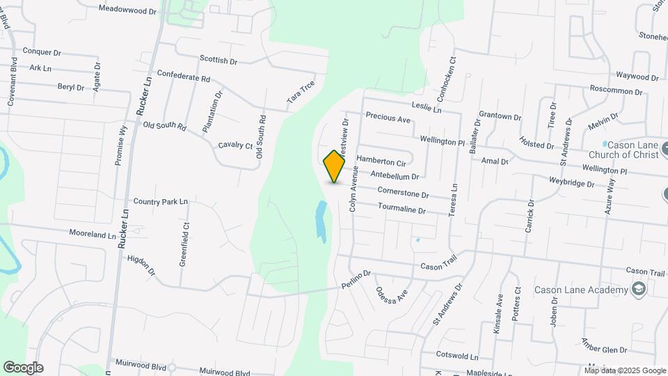 3419 Cornerstone Dr Map and Location Details