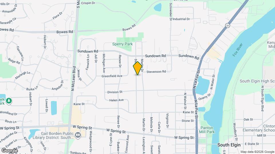 Fox Ridge Apts Map and Location Details