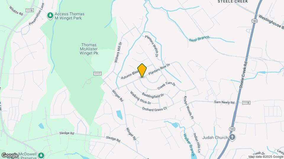 11801 Creek Turn Dr Map and Location Details