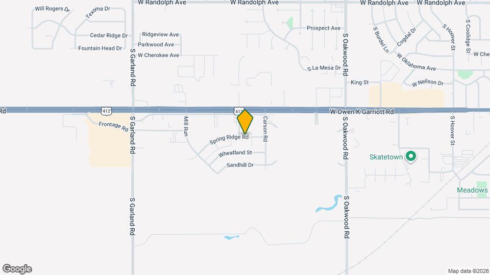 4511 Spring Ridge Rd Map and Location Details