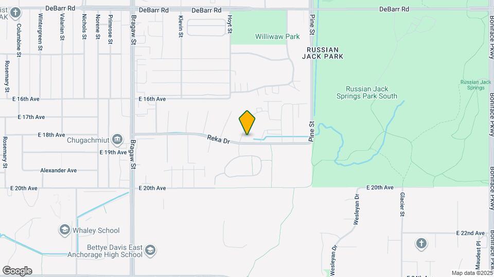 4401 Reka Dr Map and Location Details