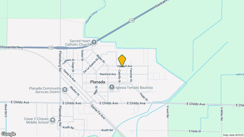 9573 Haskell Ave Map and Location Details