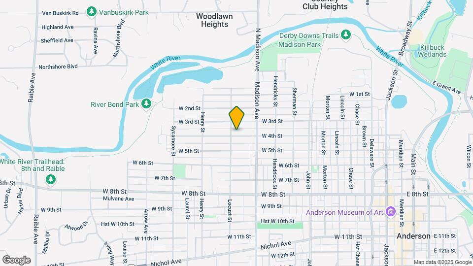 1120 W 4th St Map and Location Details