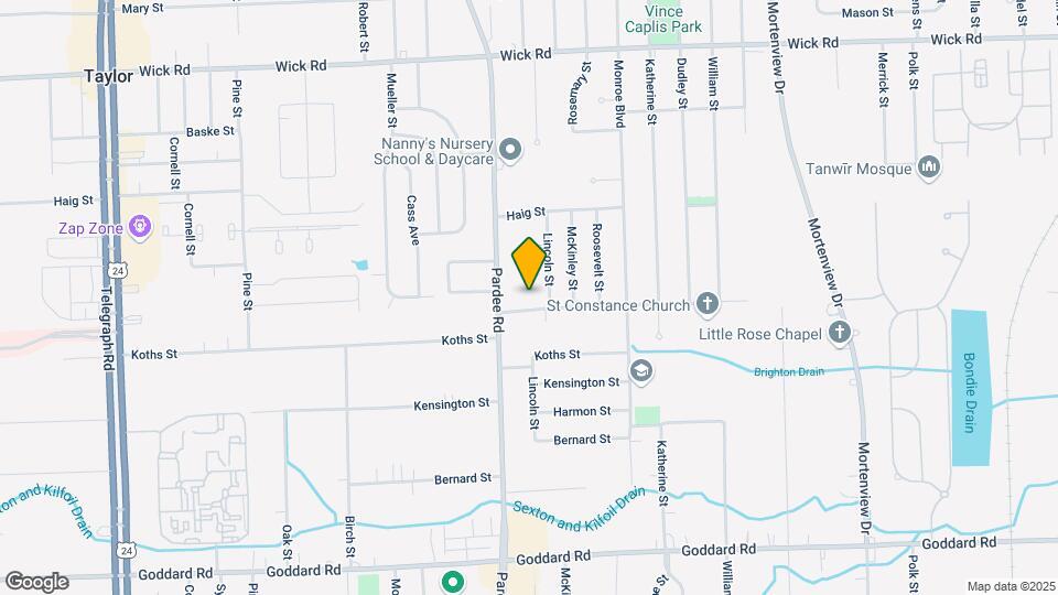 22310-22322 Kinyon St Map and Location Details