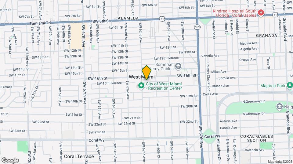 6150 SW 16th Ter Mapa y Detalles de la Ubicación