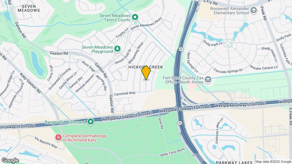 7003 Glen Rosa Dr Map and Location Details