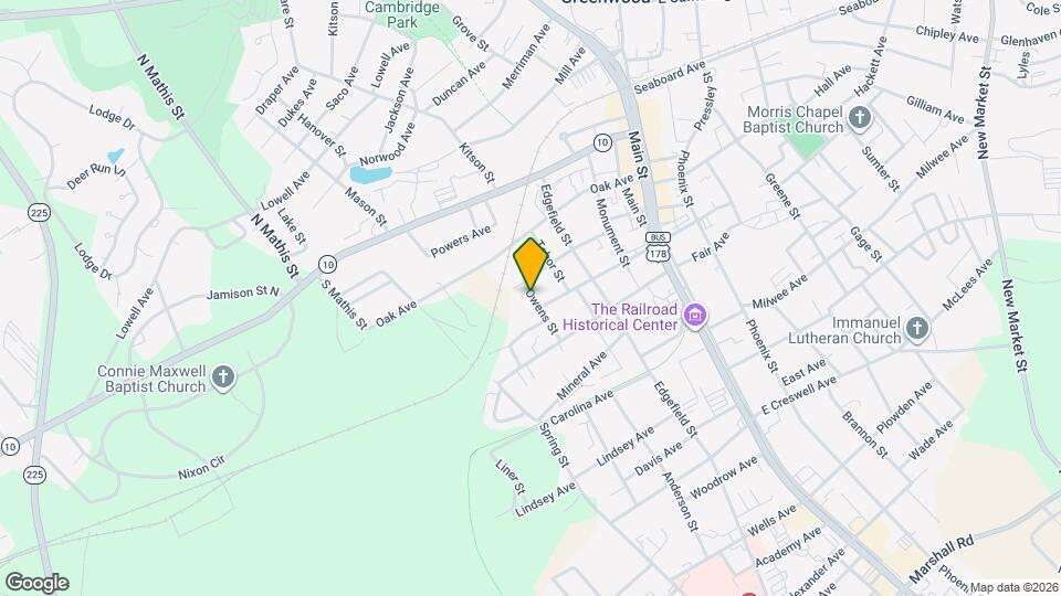 608 Owens St Map and Location Details