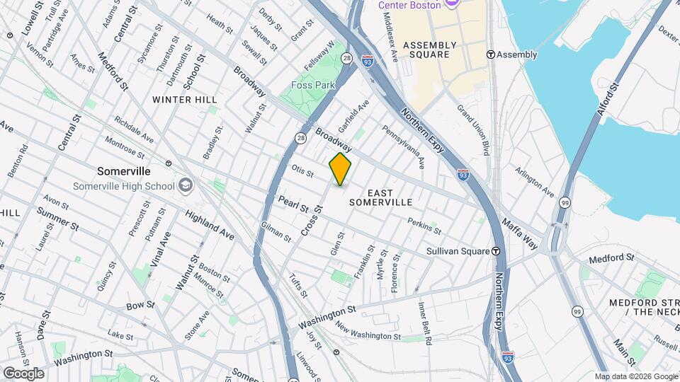 6 Ellsworth St, Unit First Floor Mapa y Detalles de la Ubicación