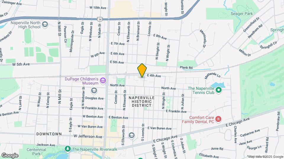 325 Loomis St Mapa y Detalles de la Ubicación