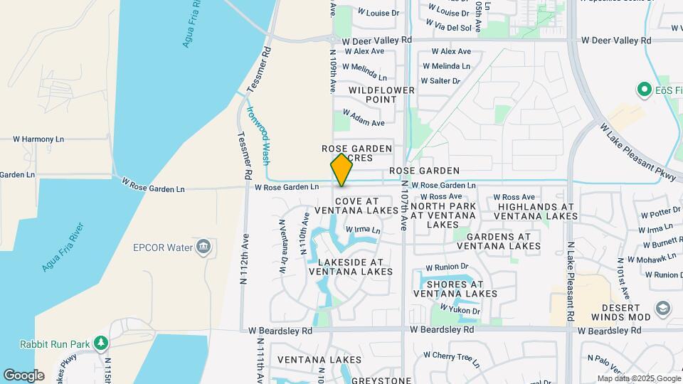 10874 W Beaubien Dr Map and Location Details