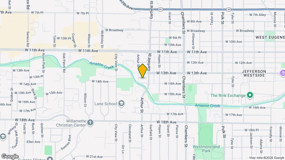 1370 Garfield Aly, Unit Furnished studio apt. Mapa y Detalles de la Ubicación