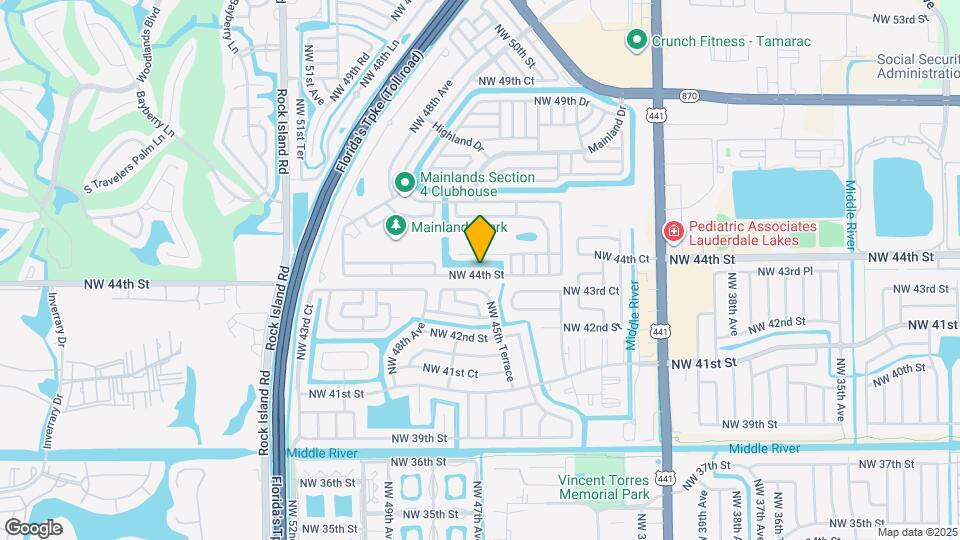 4513 NW 44th St Map and Location Details