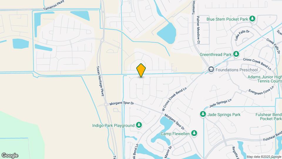 4114 Haven Crest Ln Map and Location Details
