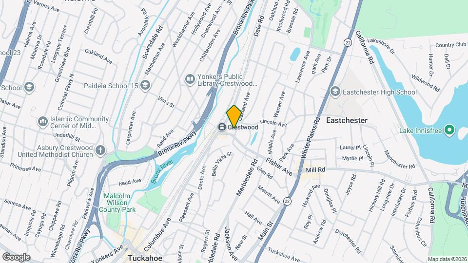 27 Fisher Ave, Unit 2 Map and Location Details