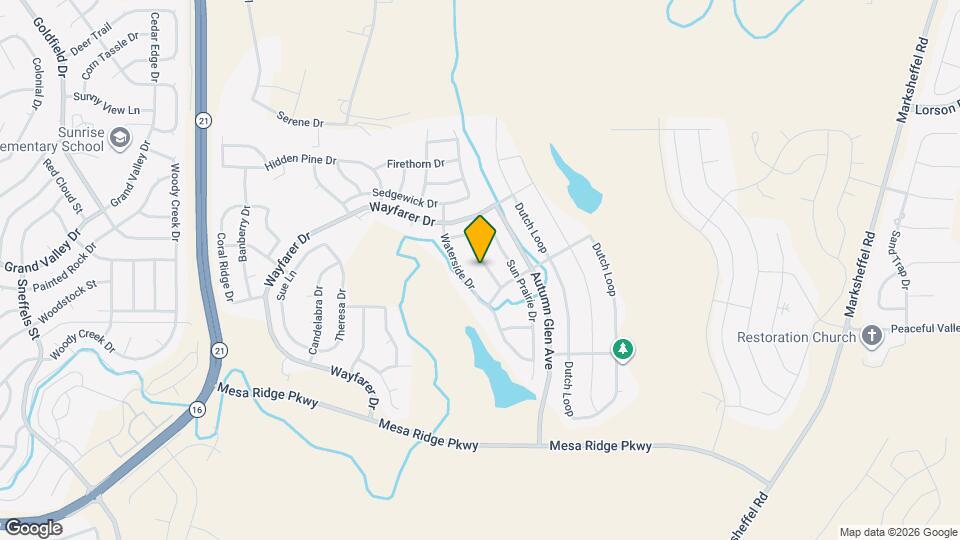 7456 Twin Valley Terrace Mapa y Detalles de la Ubicación