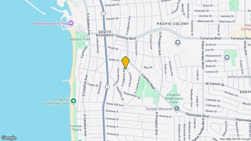 518 S Helberta Ave Map and Location Details