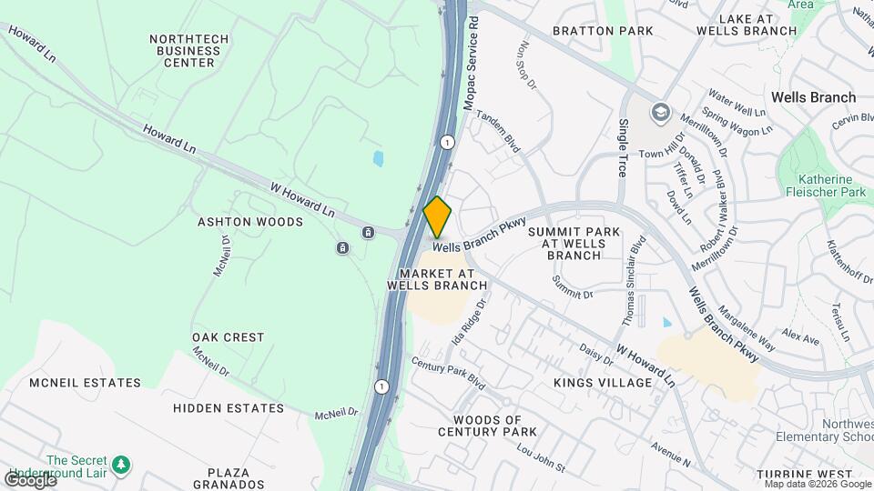 Austin Apartment Store Map and Location Details