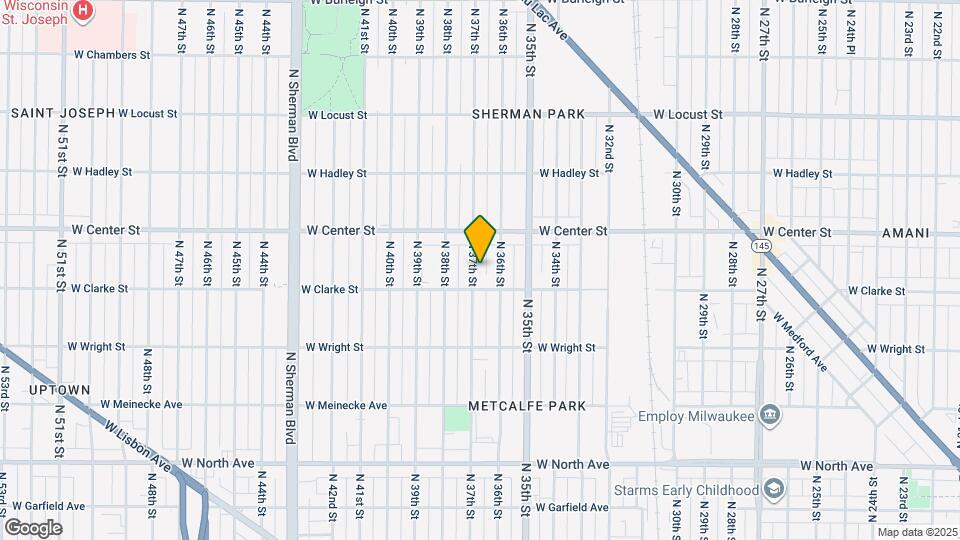 2624-2626-2626 N 37th St Map and Location Details