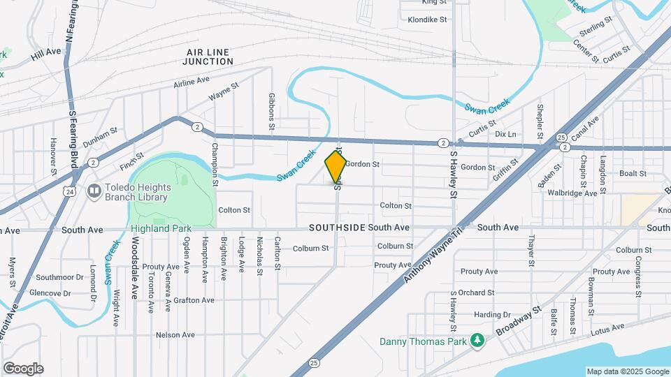 400 Spencer St Map and Location Details