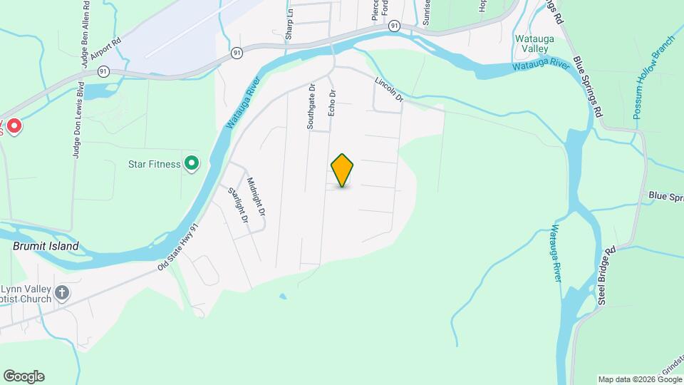 187 Echo Dr Map and Location Details