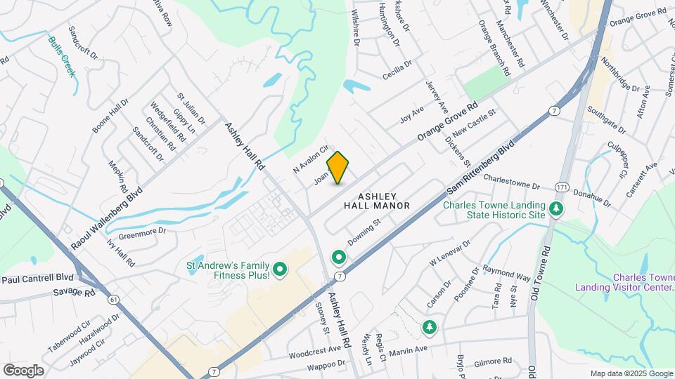 1532 Orange Grove Rd Map and Location Details