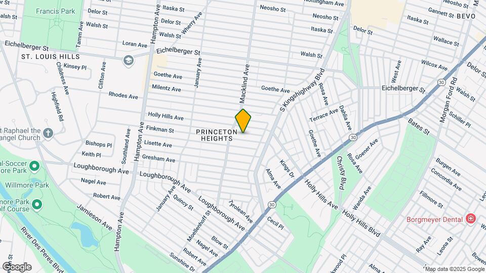 4955 Finkman St Map and Location Details