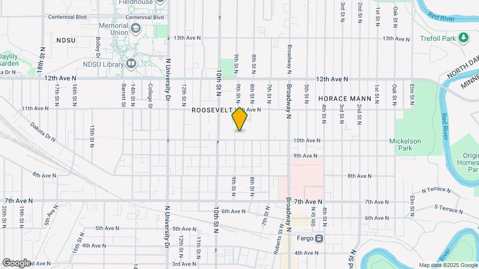 819 10th Ave N Map and Location Details