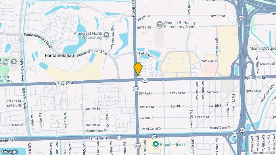 8684 NW 1st St Map and Location Details