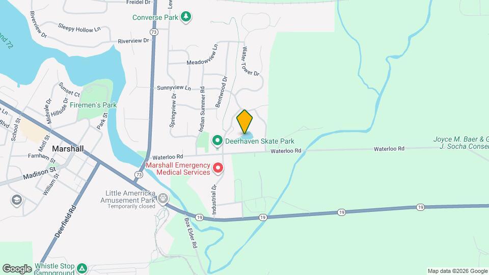 104 Paradise Cir Mapa y Detalles de la Ubicación