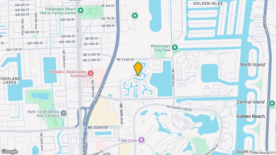 3102 NE 210th Terrace Map and Location Details