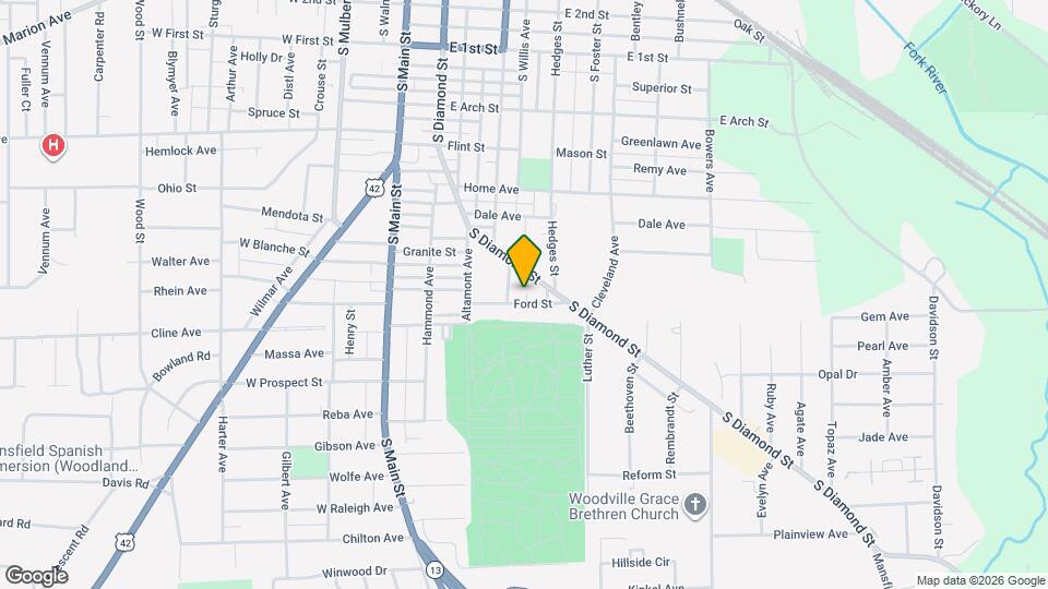 147 Ford St Map and Location Details