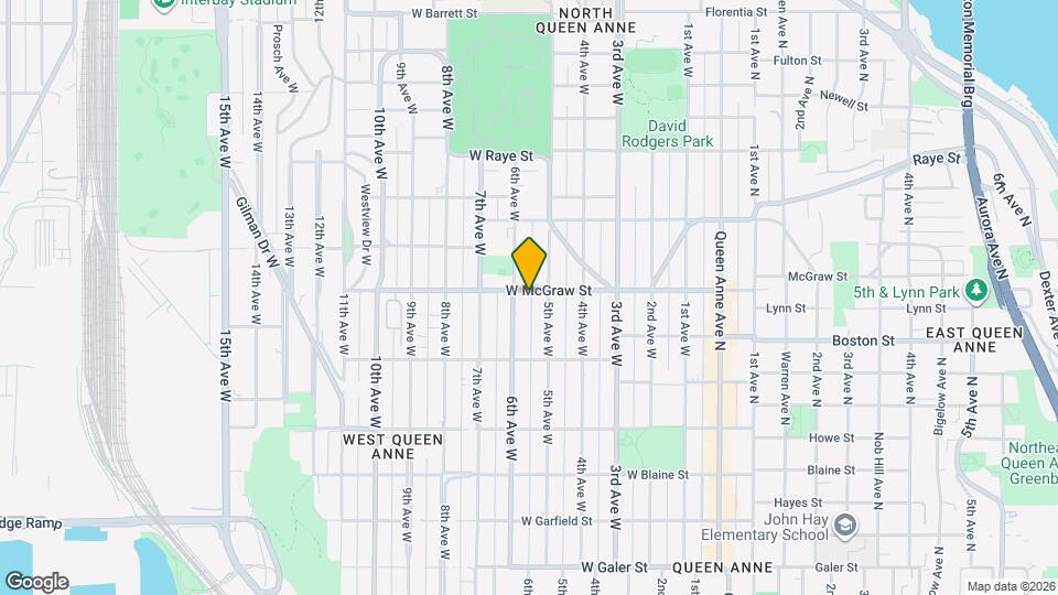 515 W McGraw St Map and Location Details