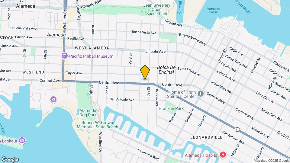 1115 Central Ave Mapa y Detalles de la Ubicación