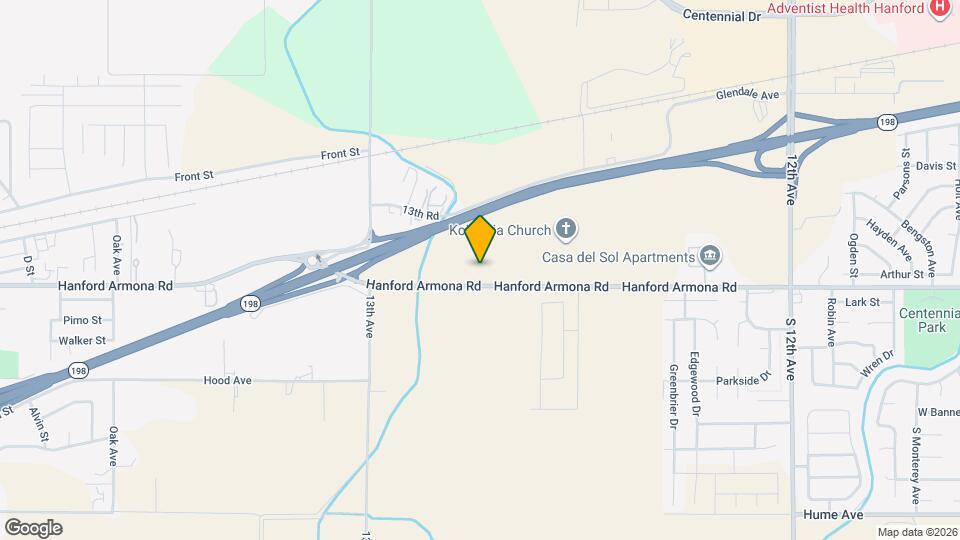 12642 Hanford Armona Rd Map and Location Details