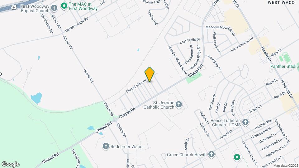 1311 Chapel Creek Rd Map and Location Details