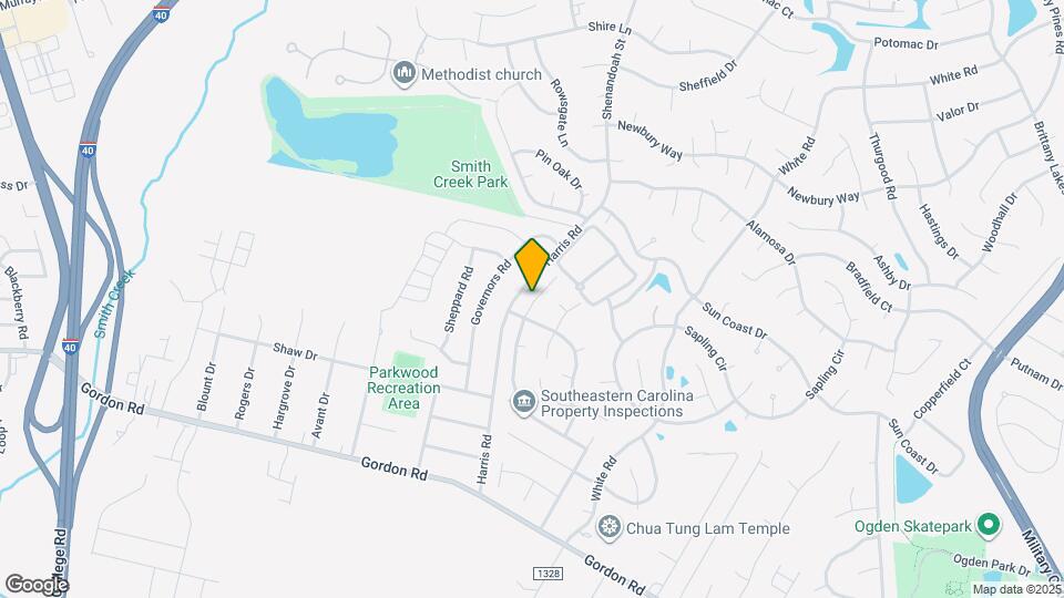 1005 Gordon Woods Rd Map and Location Details