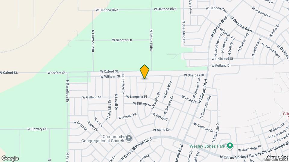 3315 W Montgomery Ln Map and Location Details