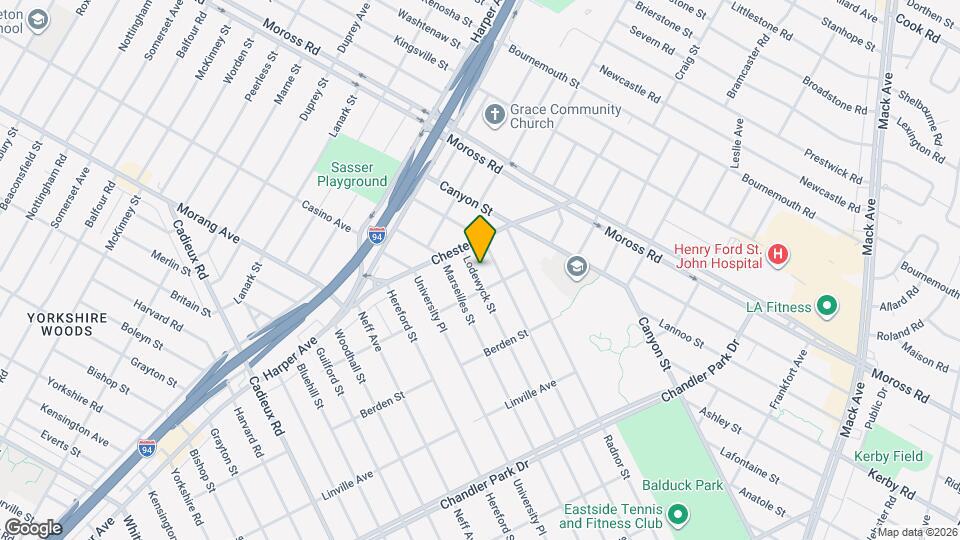 6338 Lodewyck St Mapa y Detalles de la Ubicación