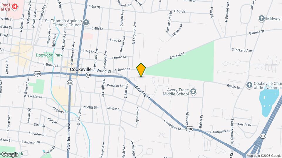 134 Allison Way Map and Location Details