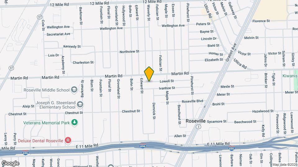 17252 Lowell St Map and Location Details