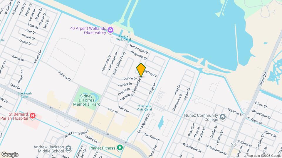 8501 Prince Dr Map and Location Details