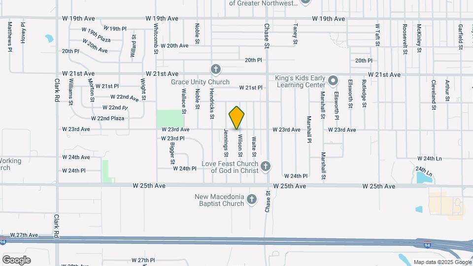 2308 Wilson St Map and Location Details