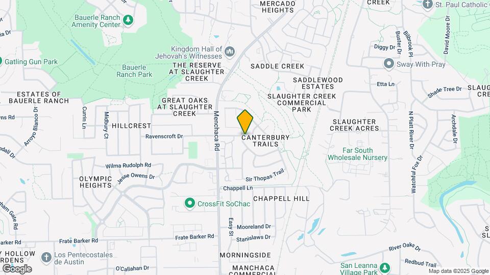 11201 Canterbury Tales Ln Map and Location Details