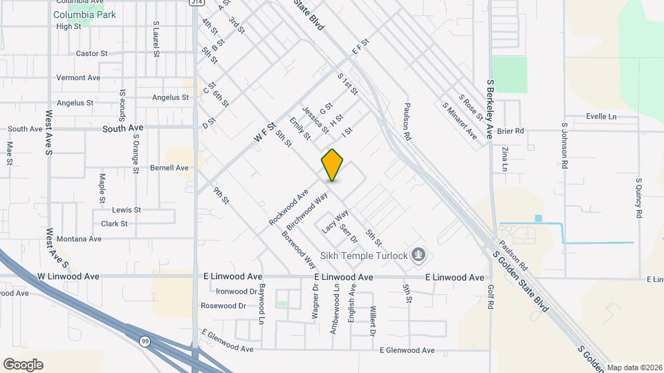 1070 5th St Map and Location Details