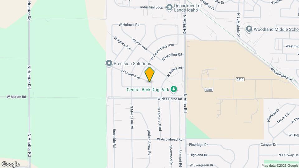 3976 W Laurel Ave Map and Location Details