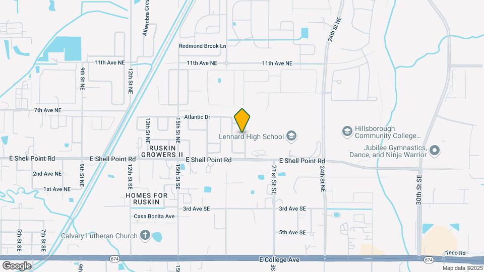 502 Laguna Mill Dr Map and Location Details