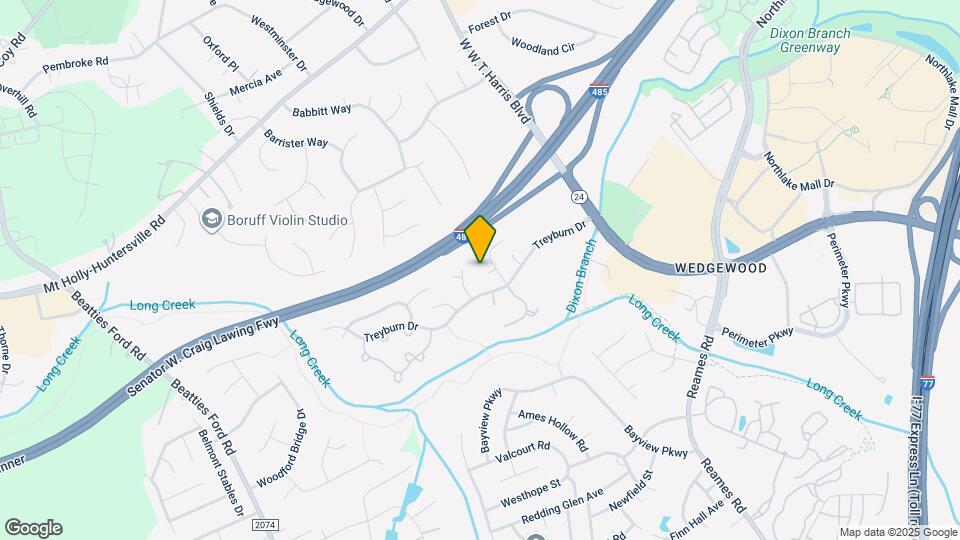 9101 Mentmore Ct Map and Location Details