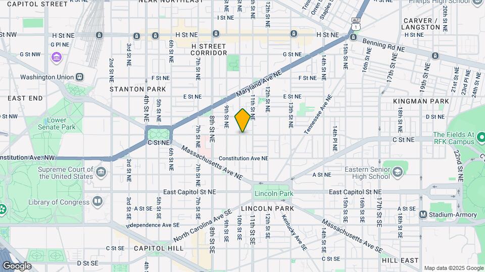 255 10th St NE Map and Location Details