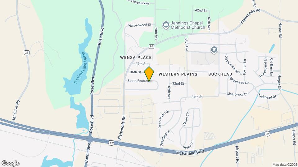 8 Booth Estates Map and Location Details
