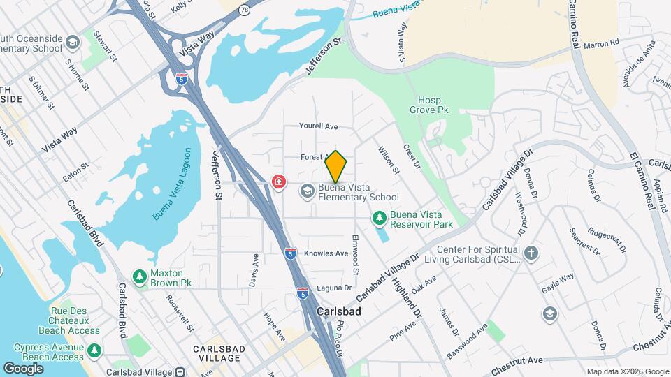 2701 Morning Glory Ln Map and Location Details